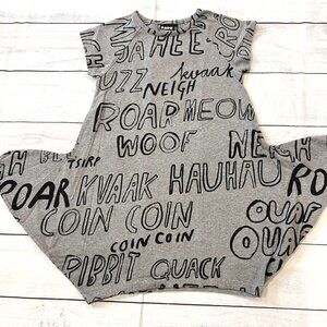Papu Gray Dress, Animal Sounds